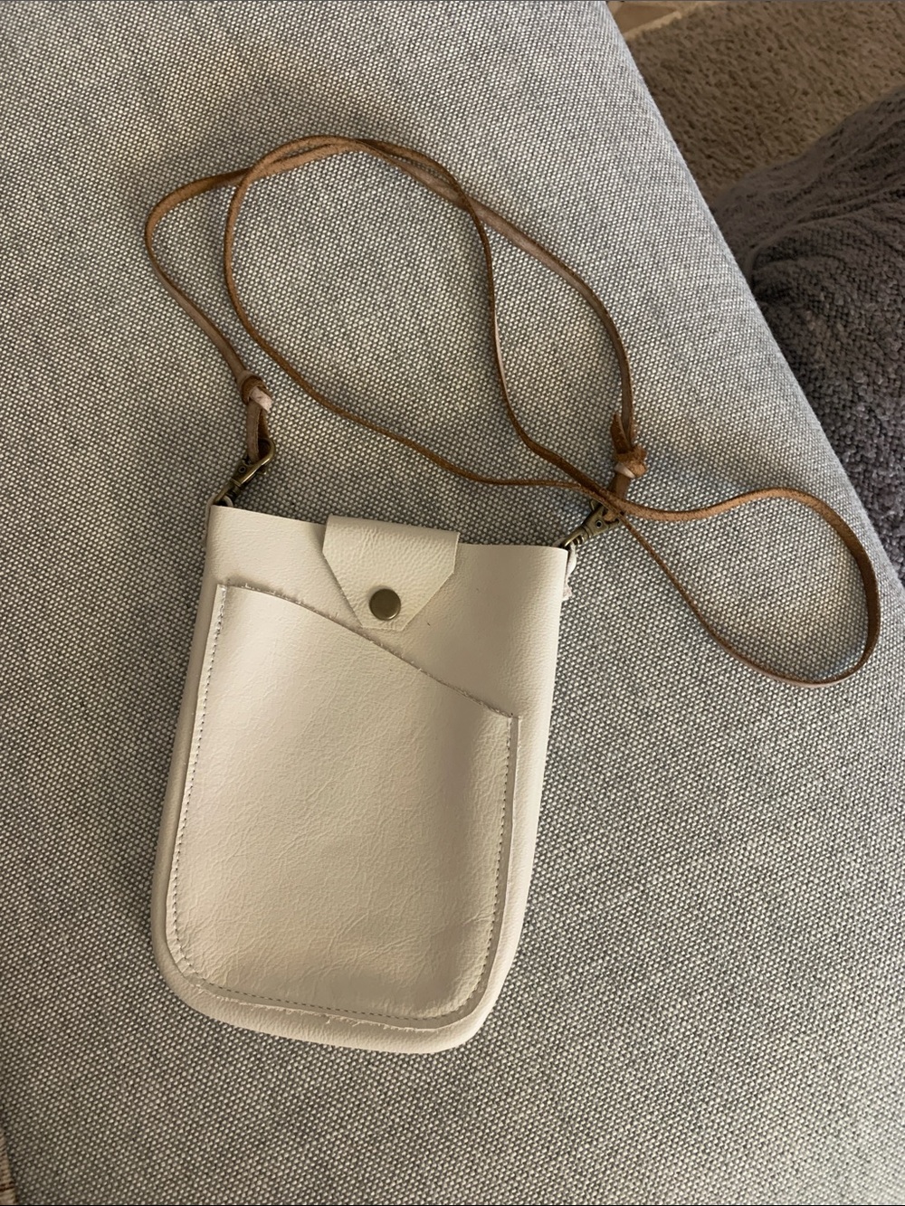 New Leather Minimal Crossbody Bag